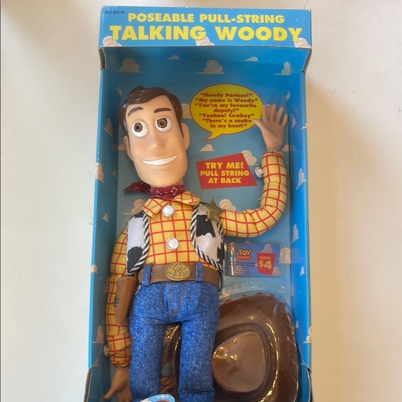 Disney Other - 1996 Talking Woodie doll!